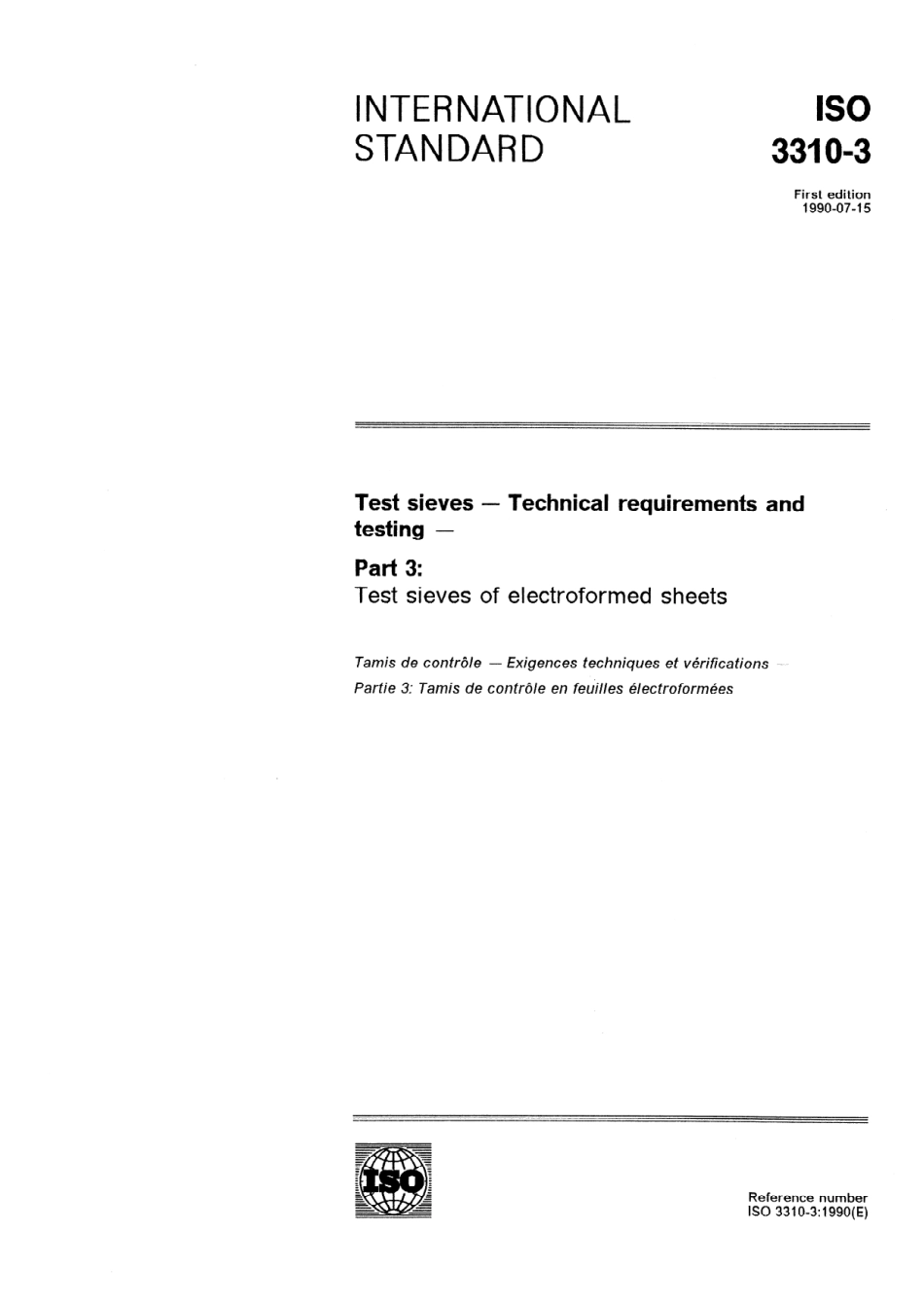 ISO 03310-3-1990 scan.pdf_第1页