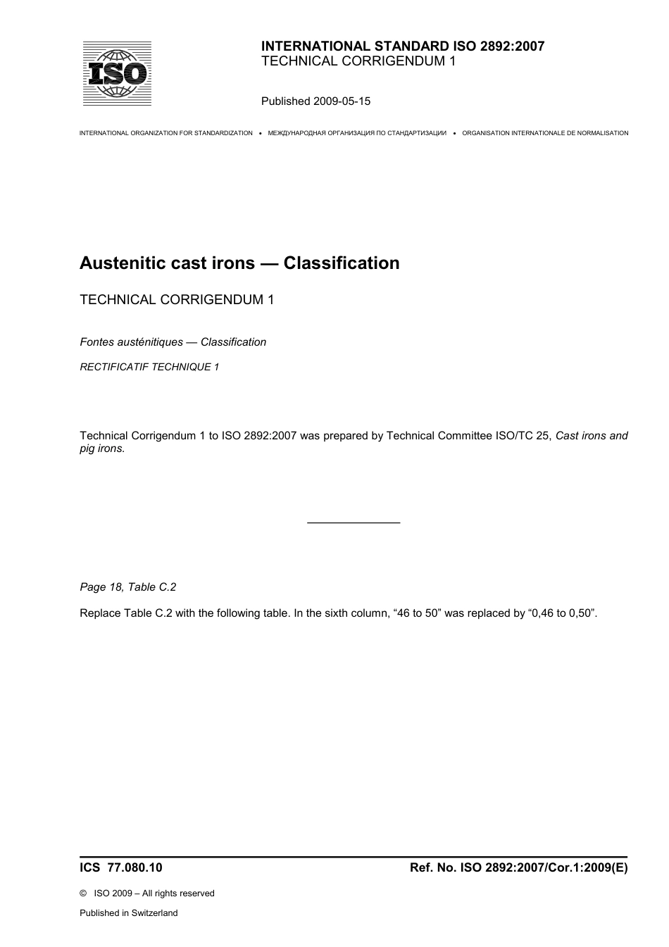 ISO 02892-2007 cor1-2009.pdf_第1页