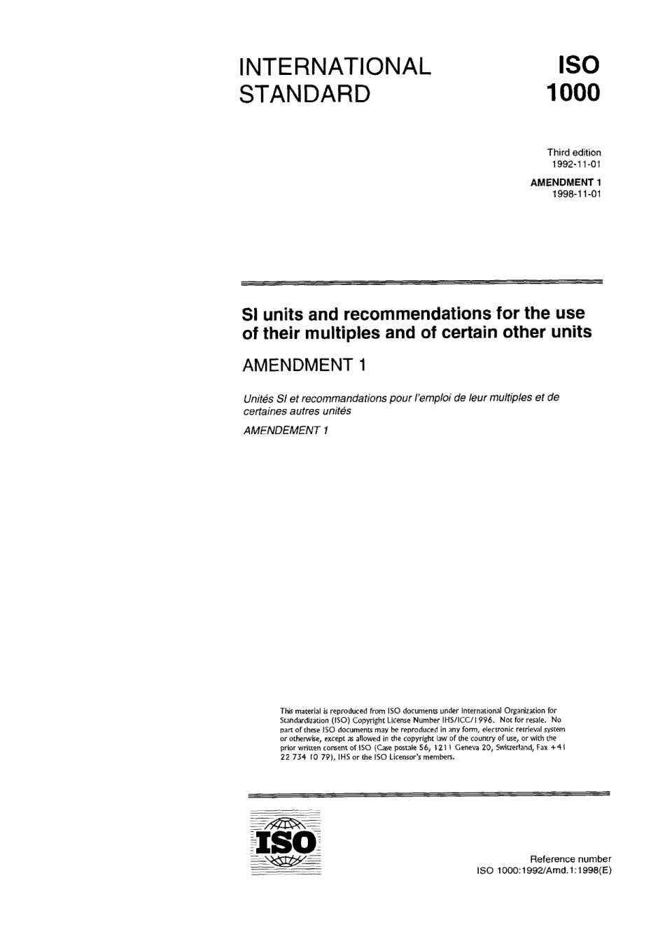 ISO 01000-1992 amd1-1998 scan.pdf_第1页