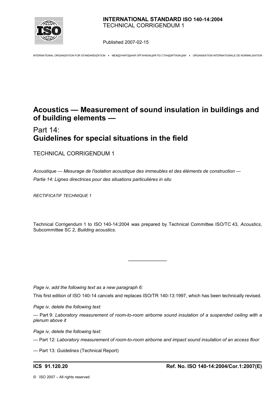 ISO 00140-14-2004 cor1-2007.pdf_第1页