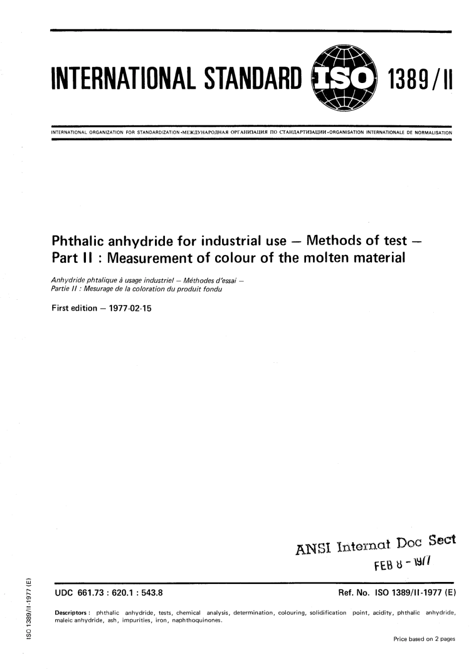 ISO 01389-2-1977 scan.pdf_第1页