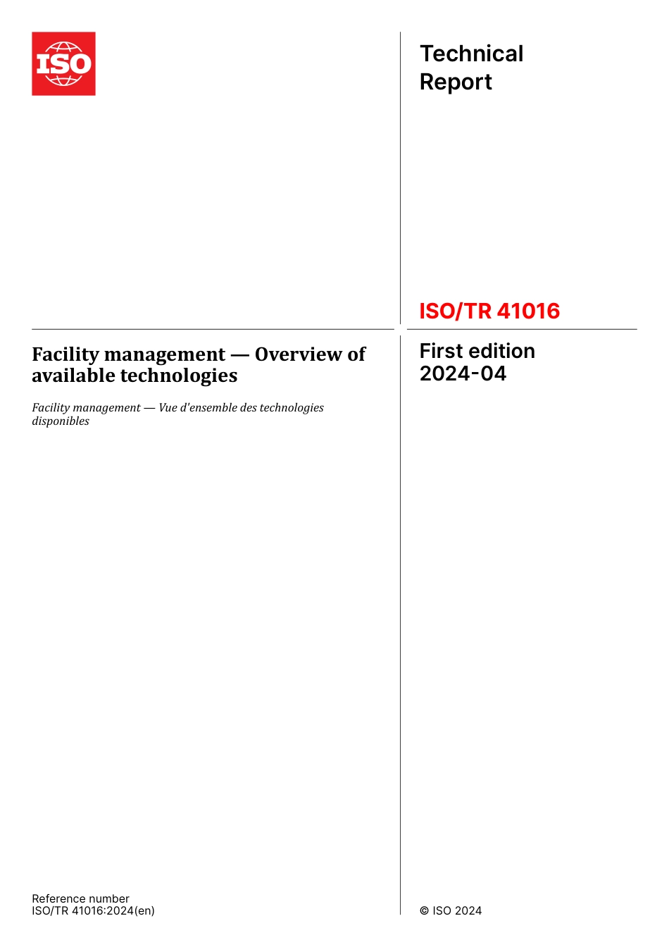 ISO TR 41016-2024.pdf_第1页