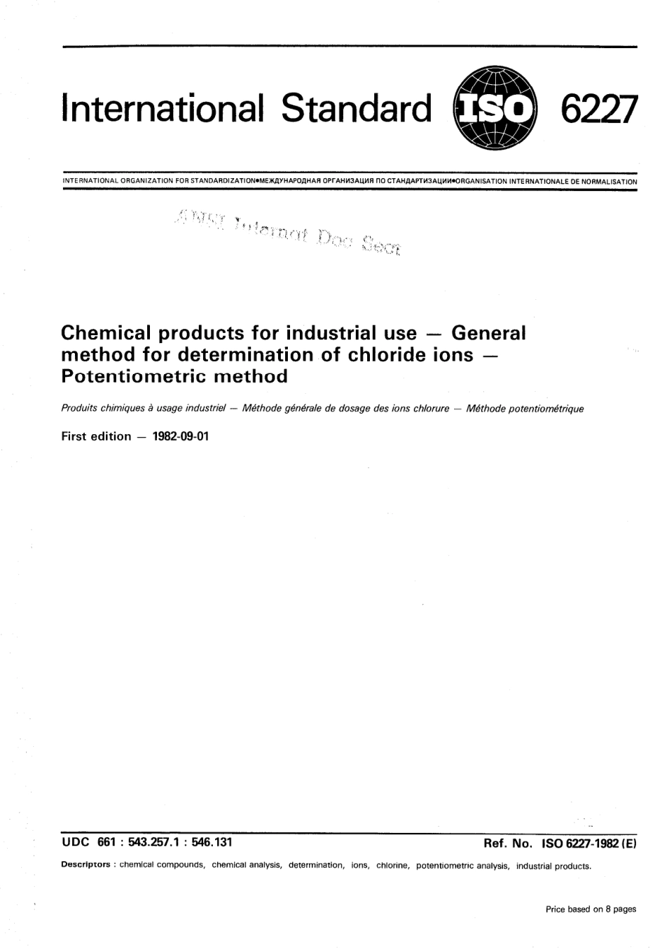 ISO 06227-1982 scan.pdf_第1页