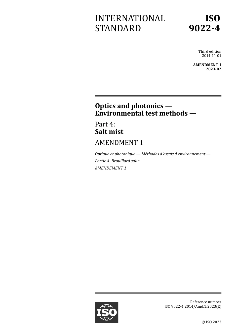 ISO 09022-4-2014 amd1-2023.pdf_第1页