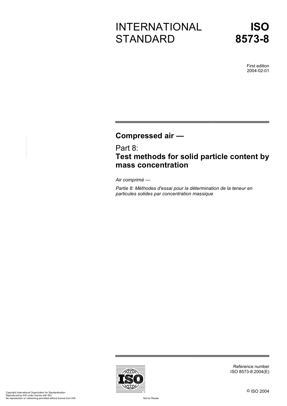 ISO 08573-8-2004.pdf_第1页