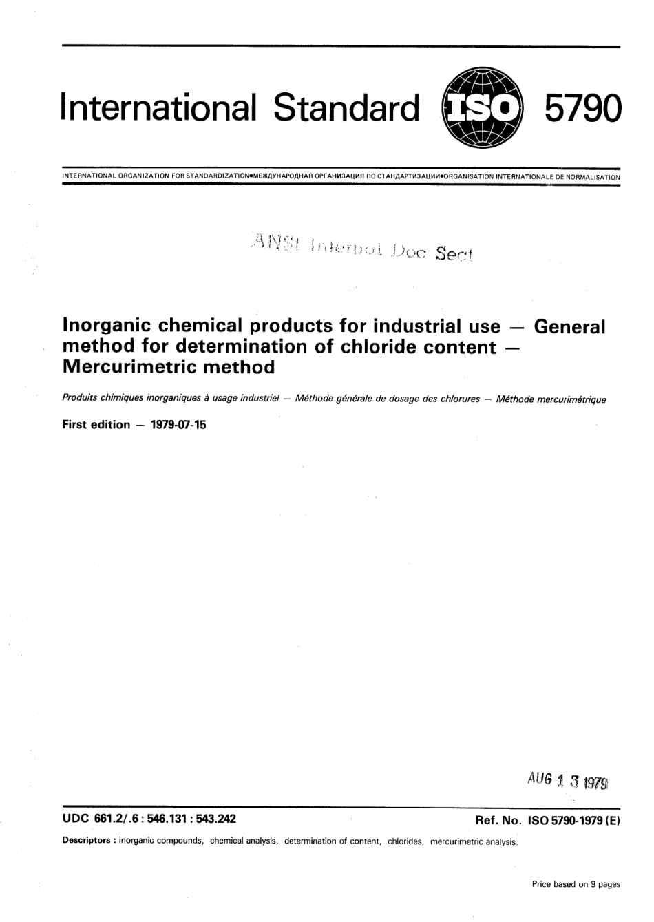 ISO 05790-1979 scan.pdf_第1页