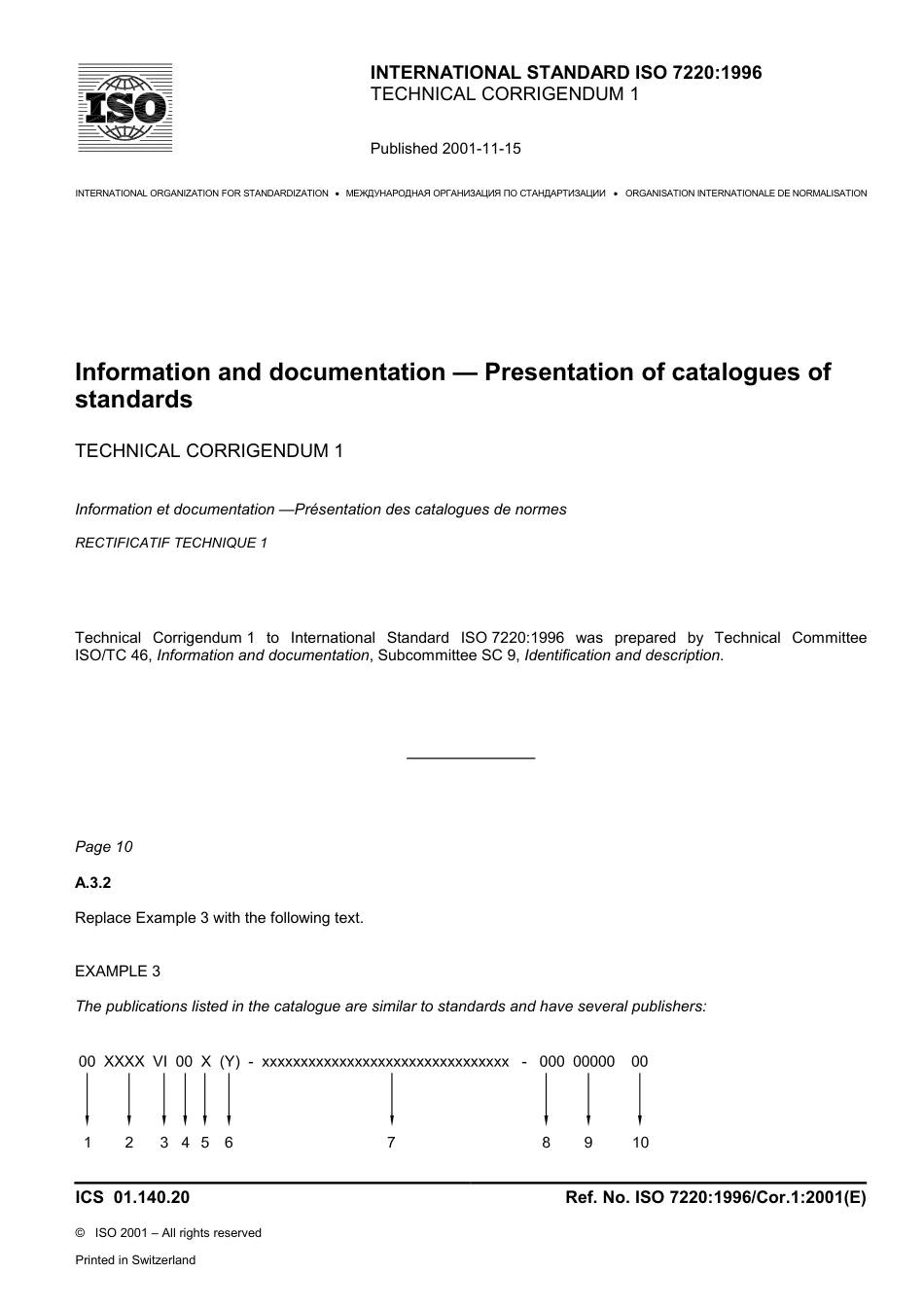 ISO 07220-1996 cor1-2001.pdf_第1页