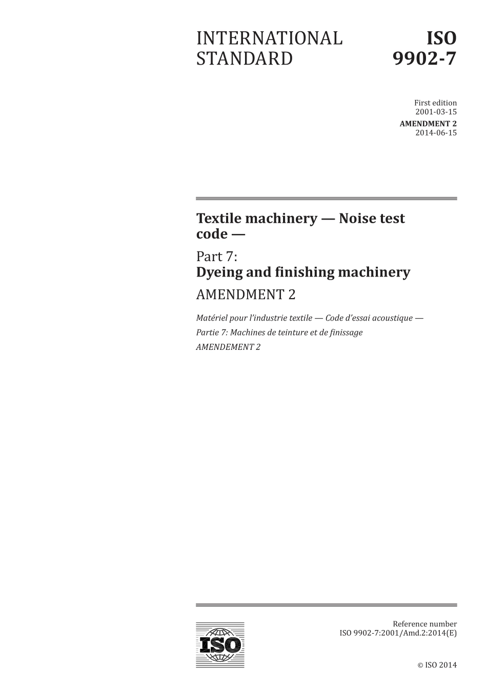 ISO 09902-7-2001 amd2-2014.pdf_第1页