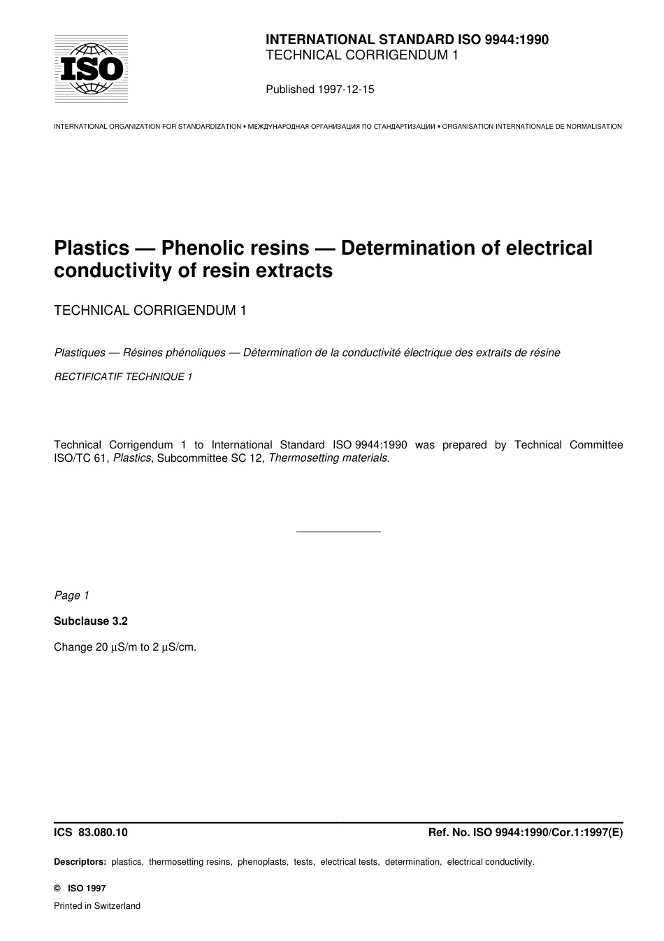 ISO 09944-1990 cor1-1997.pdf_第1页