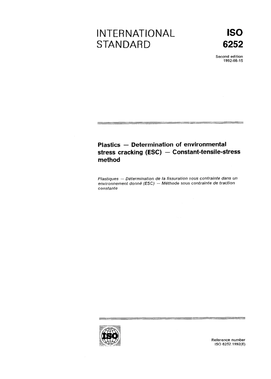 ISO 06252-1992 scan.pdf_第1页