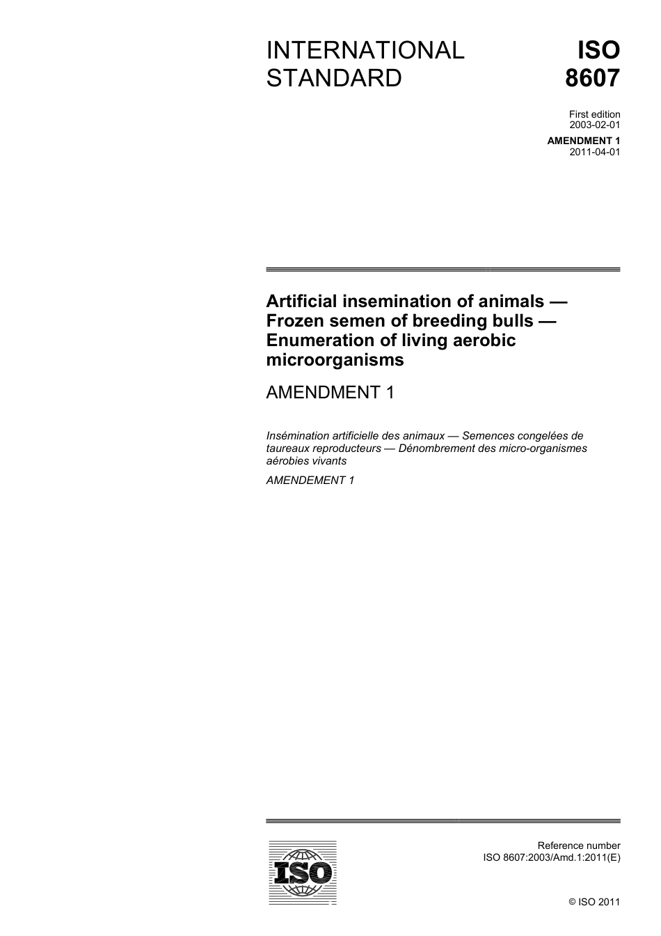 ISO 08607-2003 amd1-2011.pdf_第1页