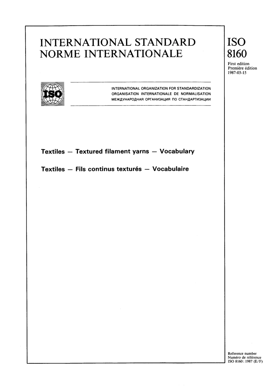 ISO 08160-1987 scan.pdf_第1页
