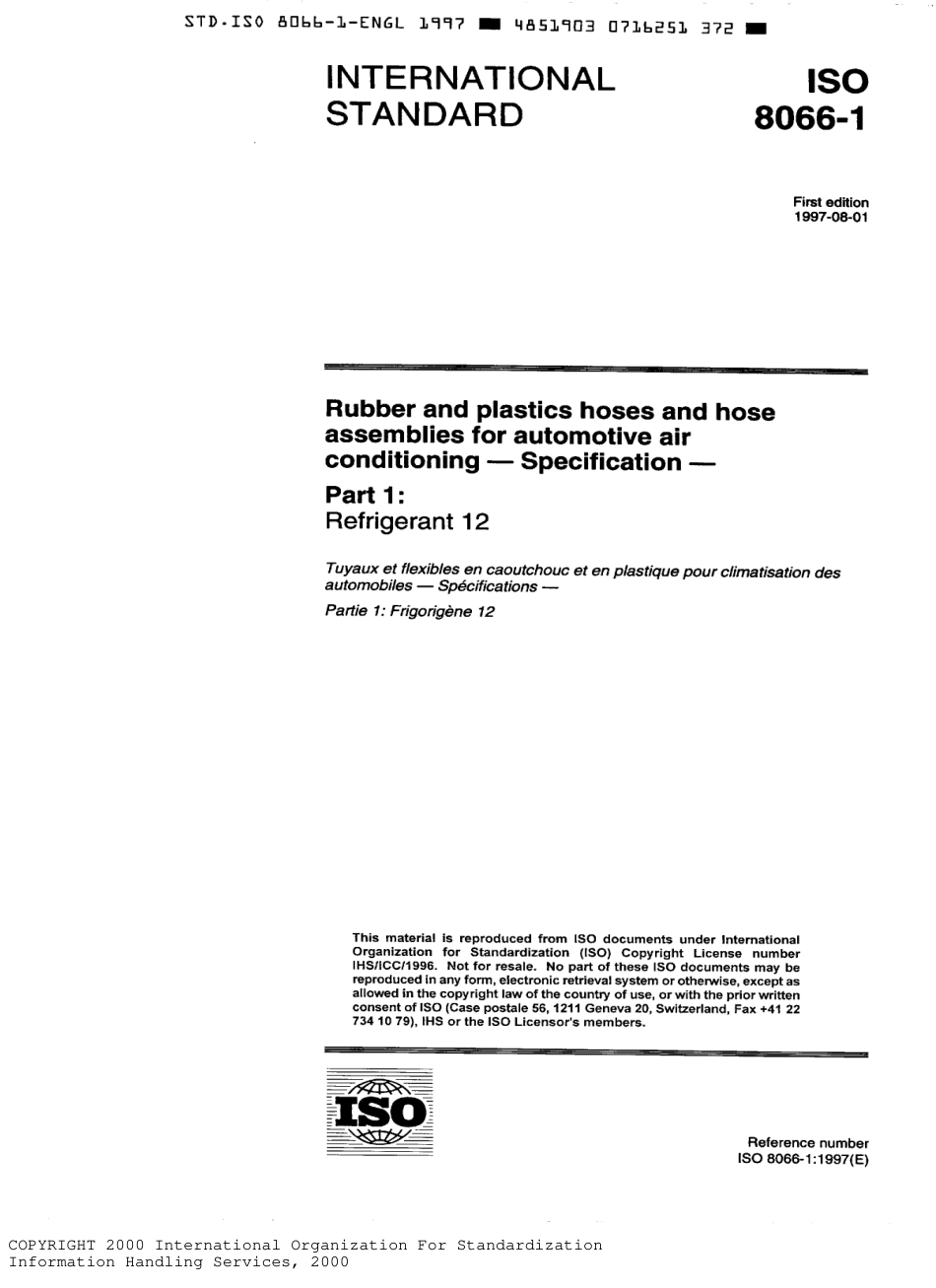 ISO 08066-1-1997 scan.pdf_第1页