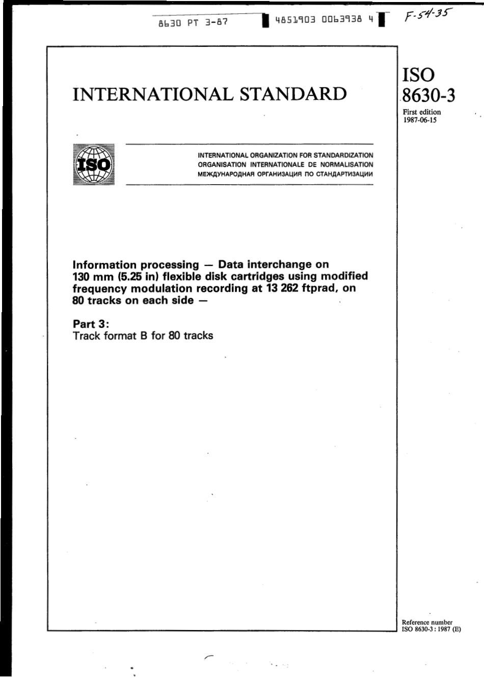 ISO 08630-3-1987 scan.pdf_第1页