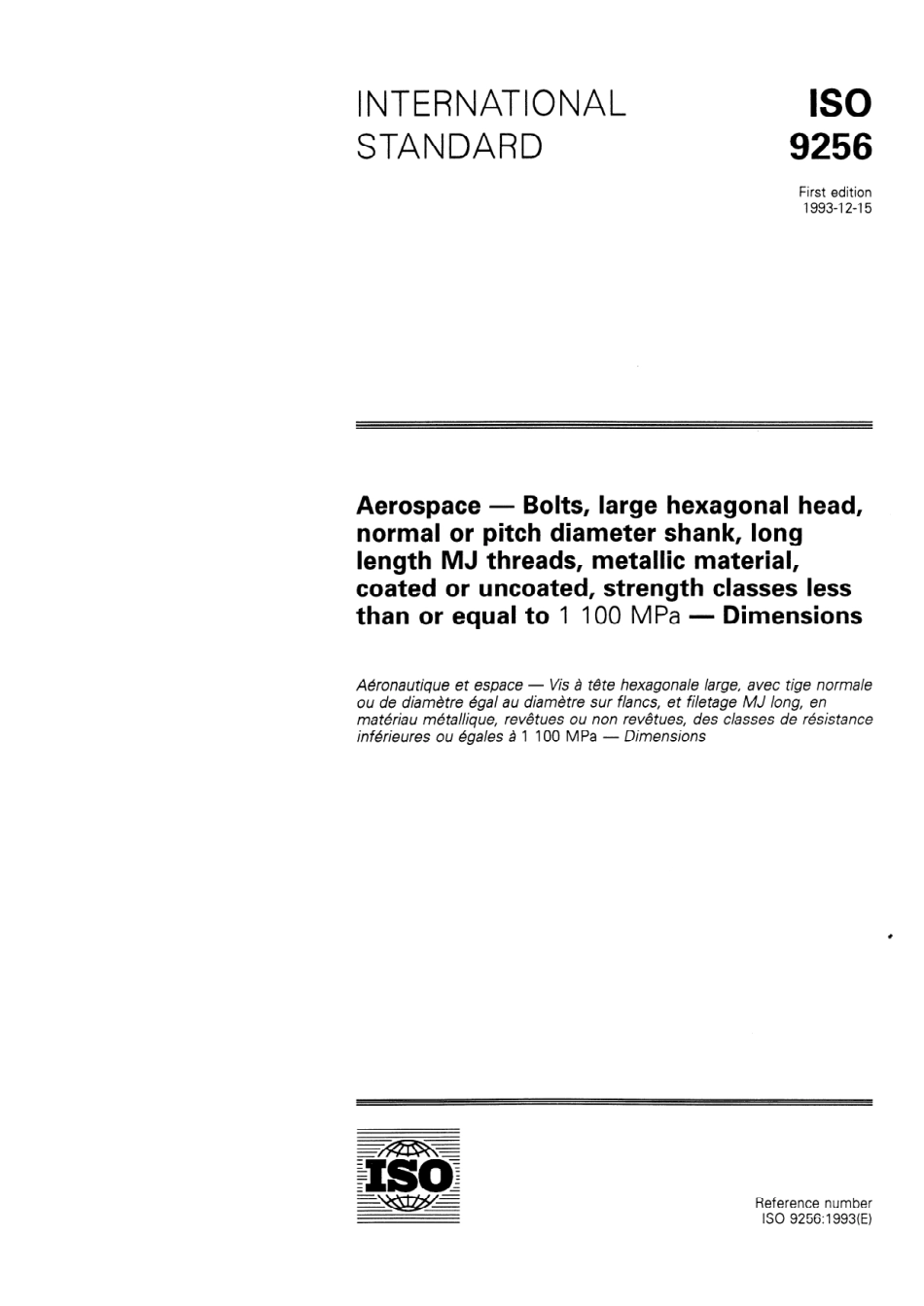 ISO 09256-1993 scan.pdf_第1页