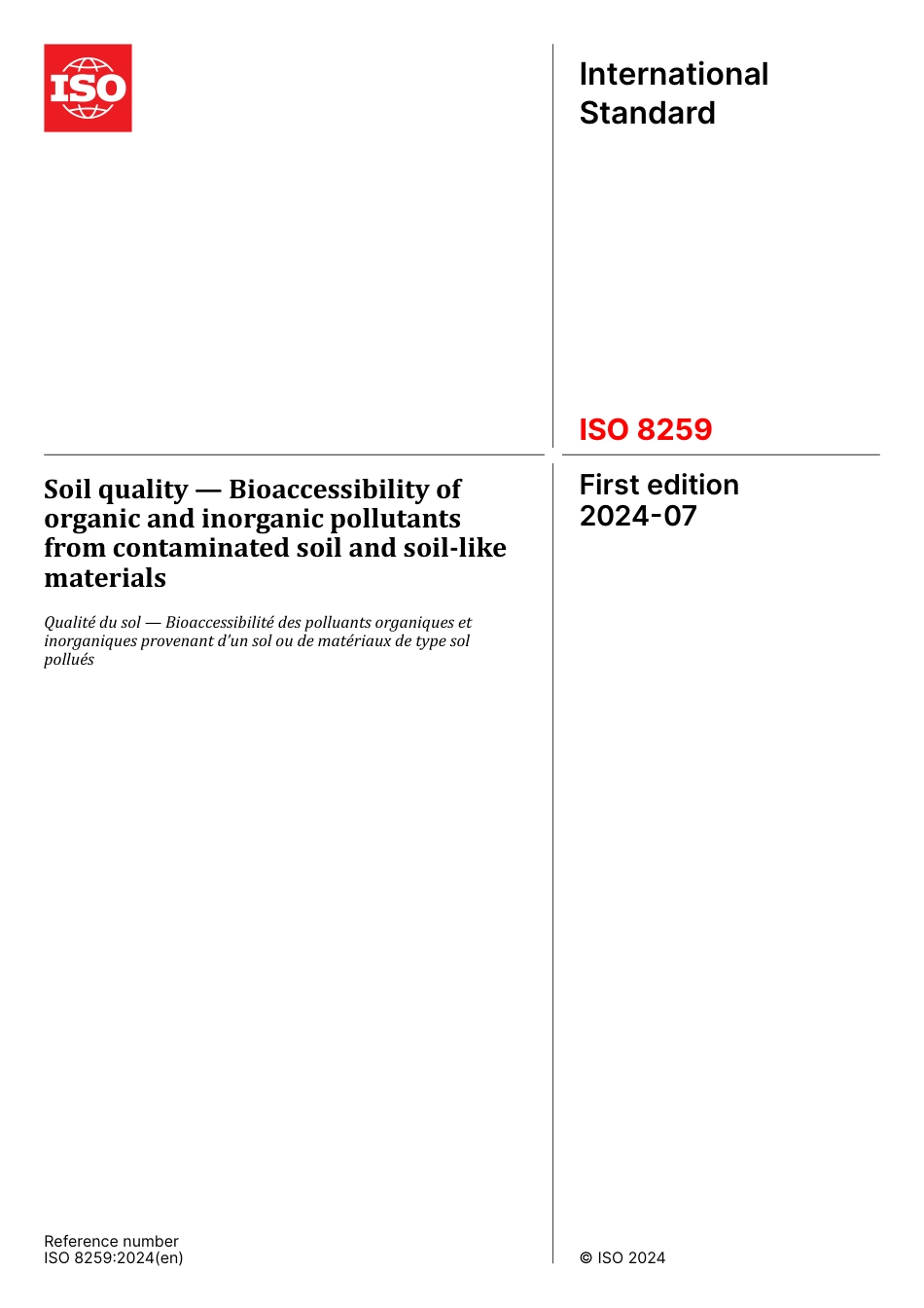 ISO 08259-2024.pdf_第1页