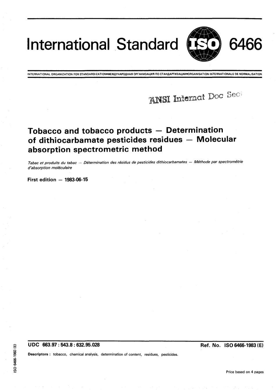 ISO 06466-1983 scan.pdf_第1页