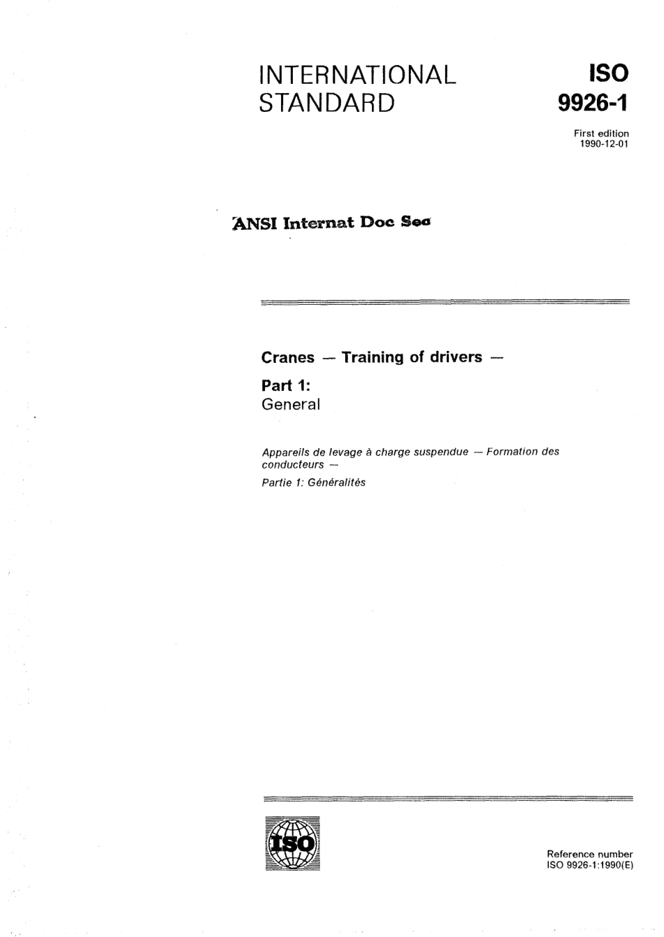 ISO 09926-1-1990 scan.pdf_第1页