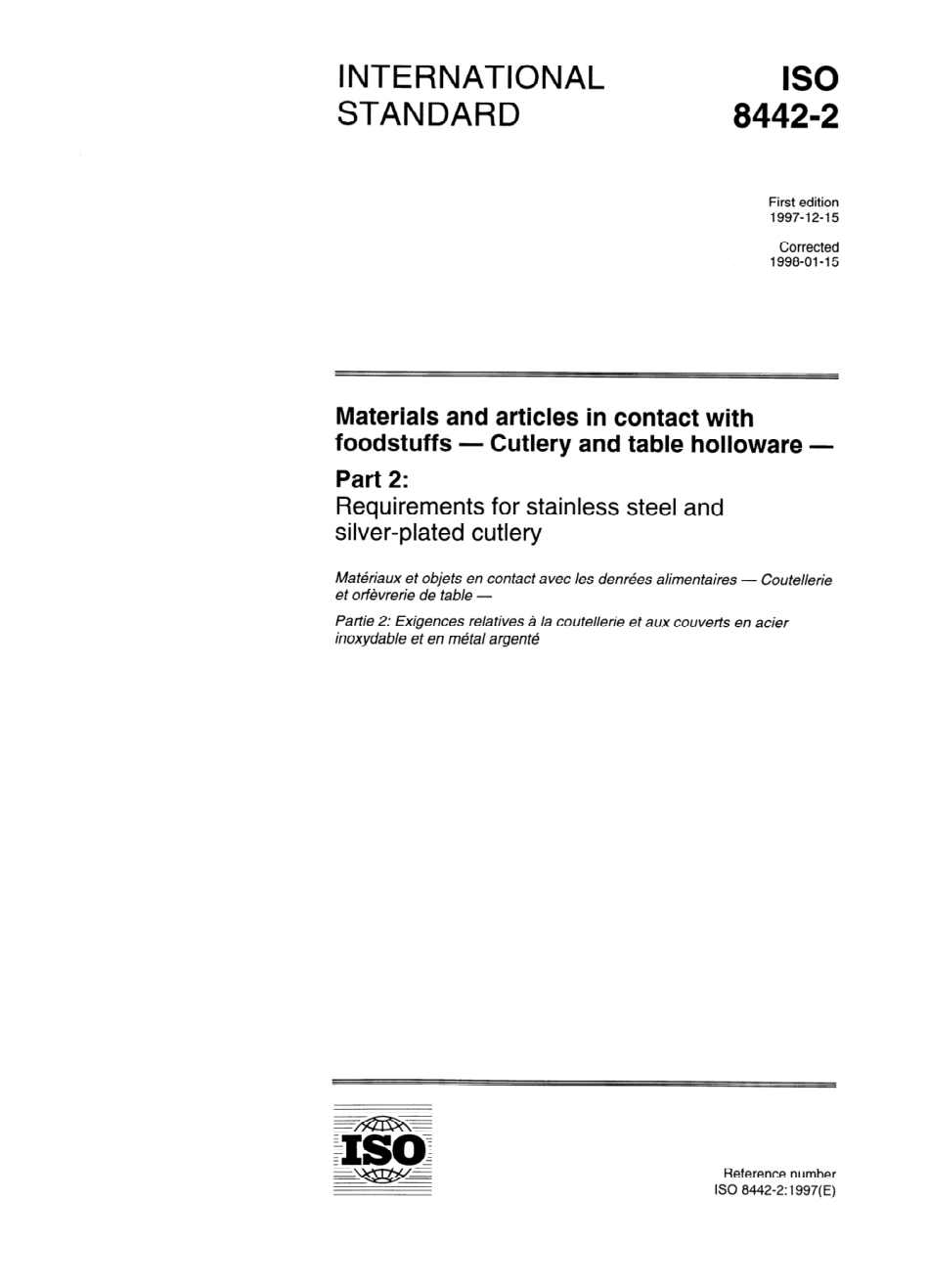 ISO 08442-2-1997 (1998) scan.pdf_第1页