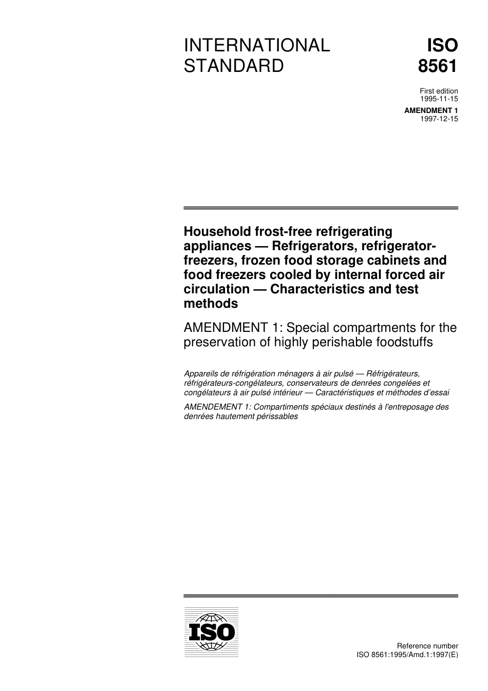 ISO 08561-1995 amd1-1997.pdf_第1页