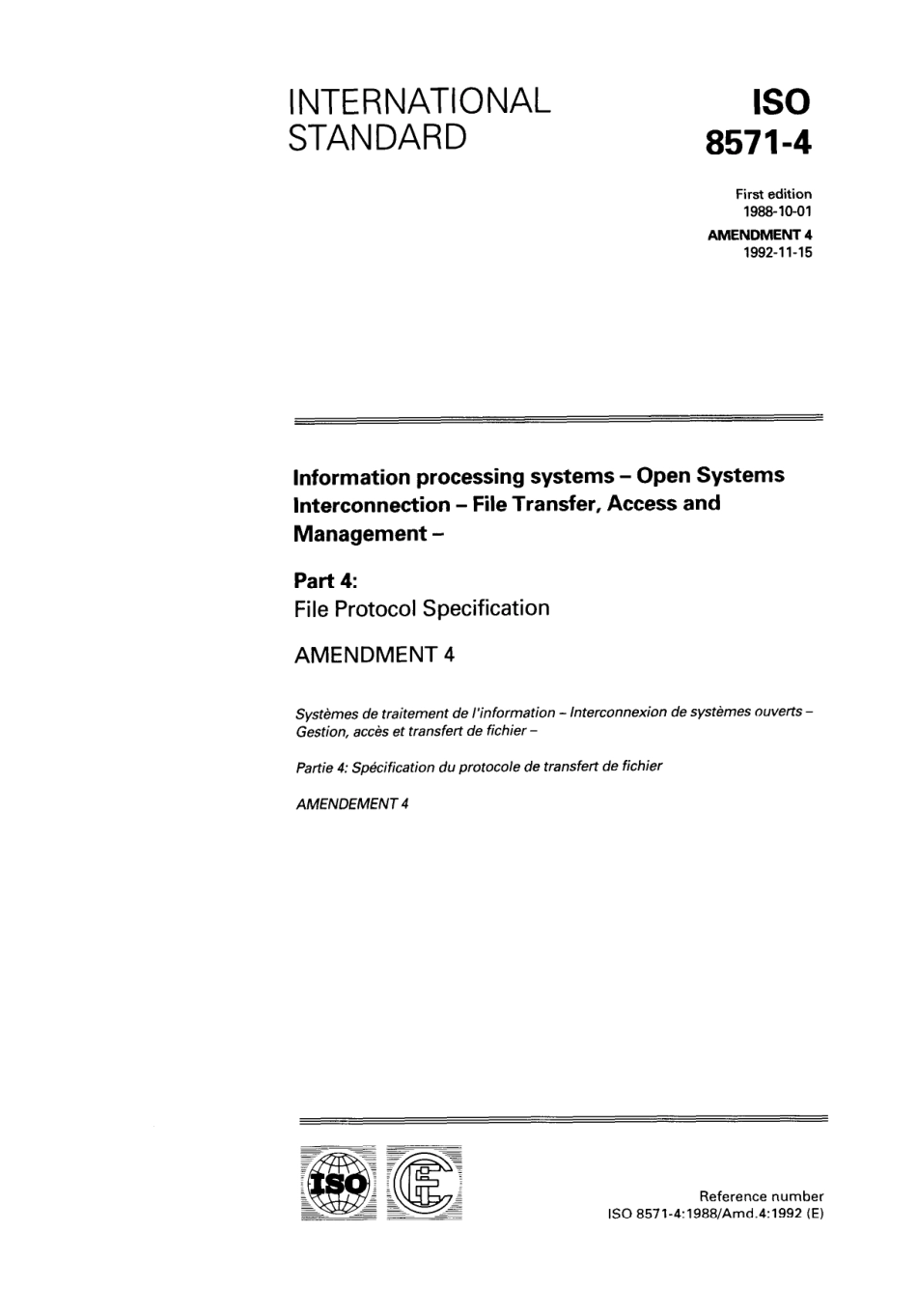 ISO 08571-4-1988 amd4-1992 scan.pdf_第1页