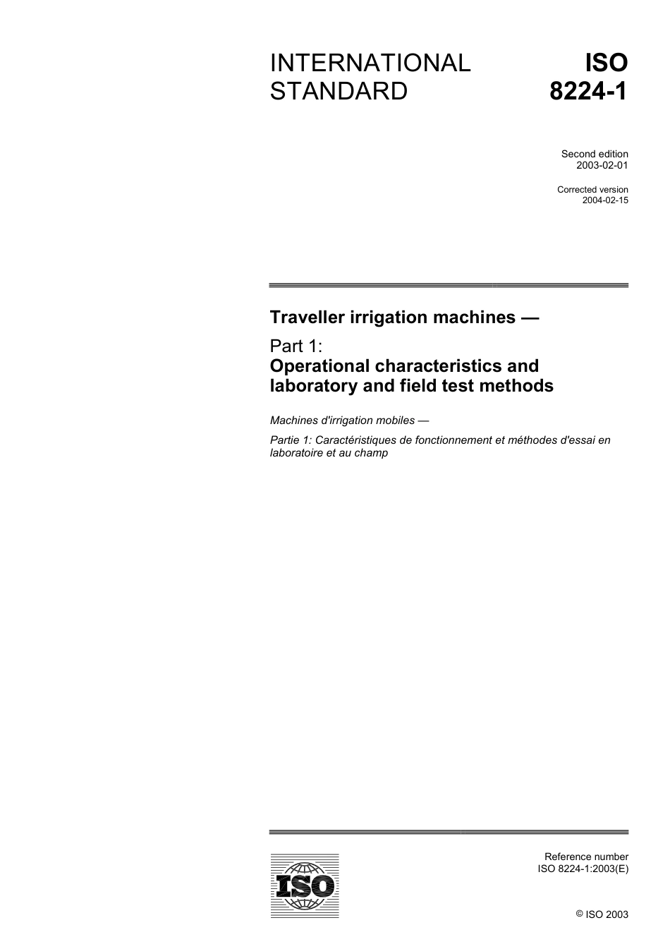 ISO 08224-1-2003 (2004).pdf_第1页