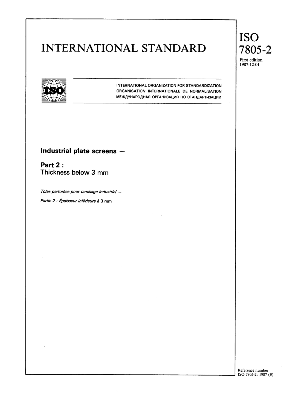 ISO 07805-2-1987 scan.pdf_第1页