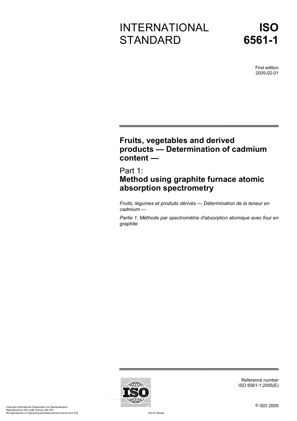 ISO 06561-1-2005.pdf_第1页