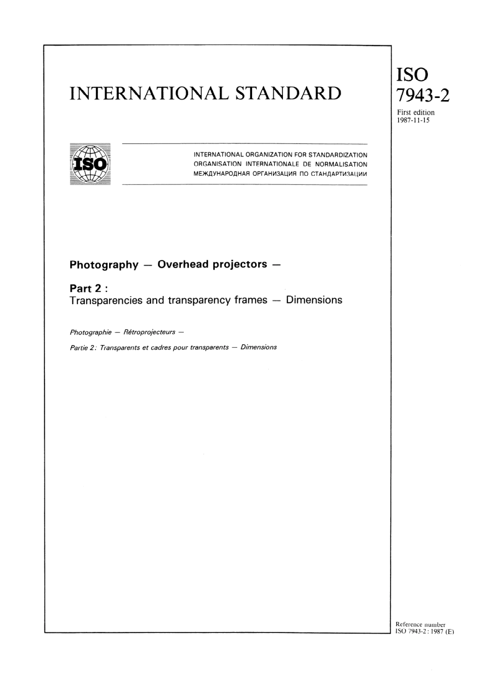 ISO 07943-2-1987 scan.pdf_第1页