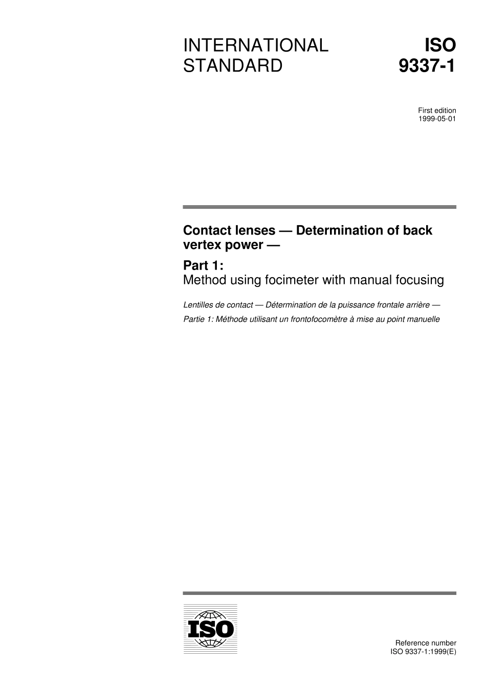 ISO 09337-1-1999.pdf_第1页