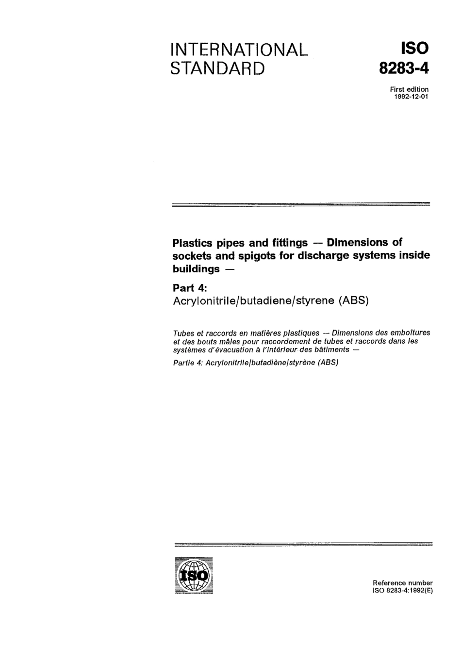 ISO 08283-4-1992 scan.pdf_第1页