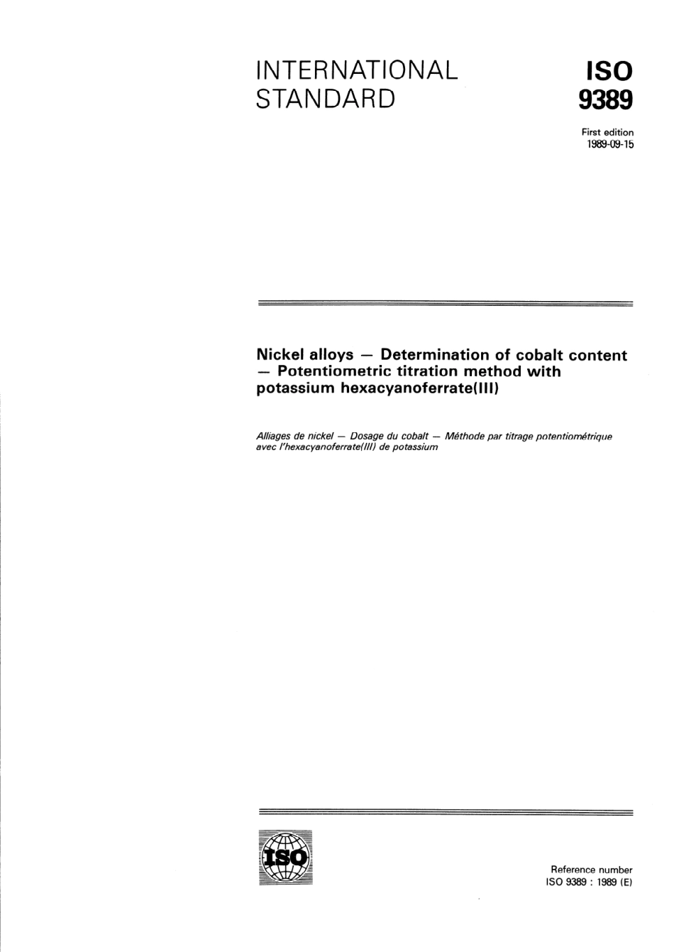 ISO 09389-1989 scan.pdf_第1页