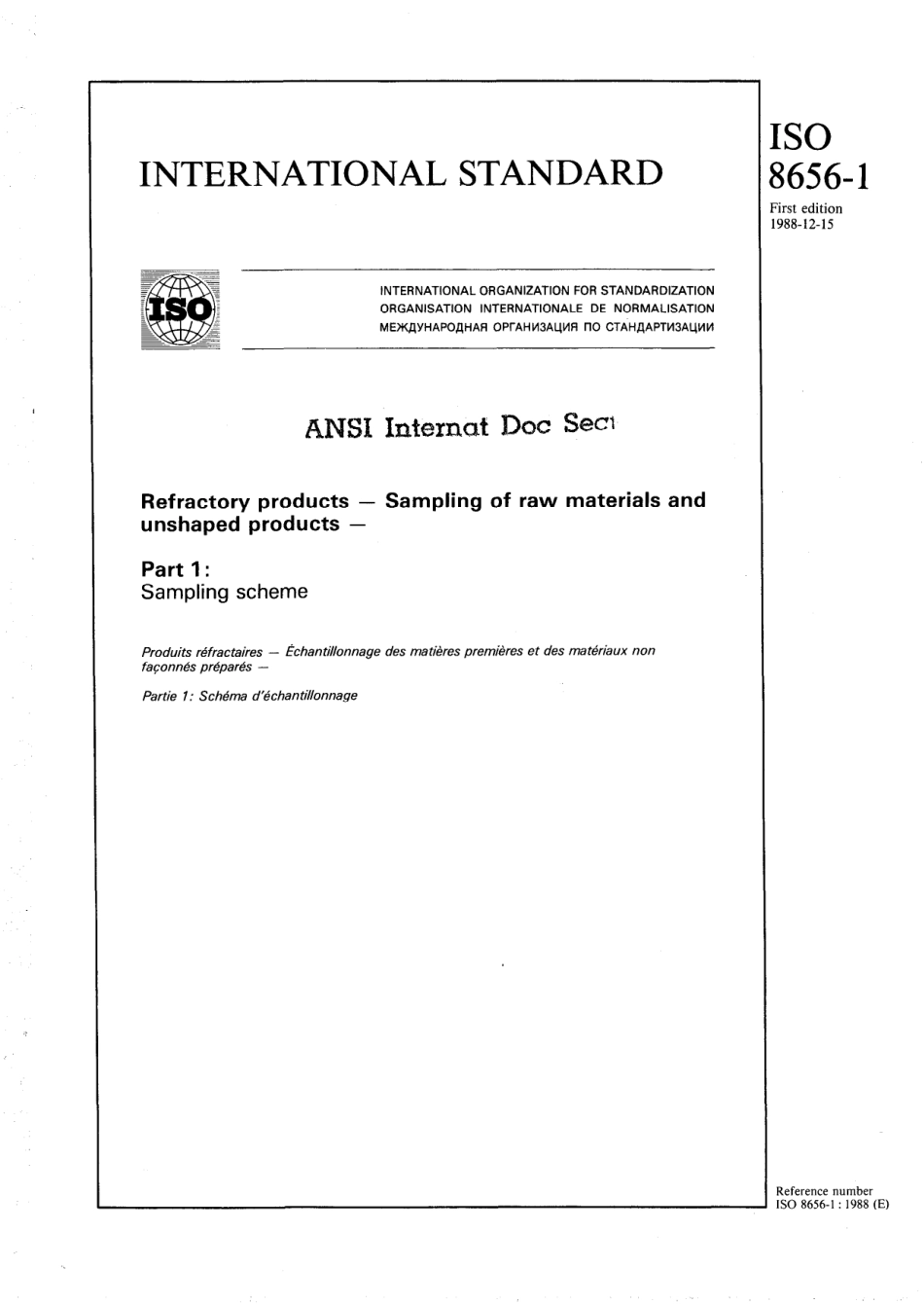 ISO 08656-1-1988 scan.pdf_第1页
