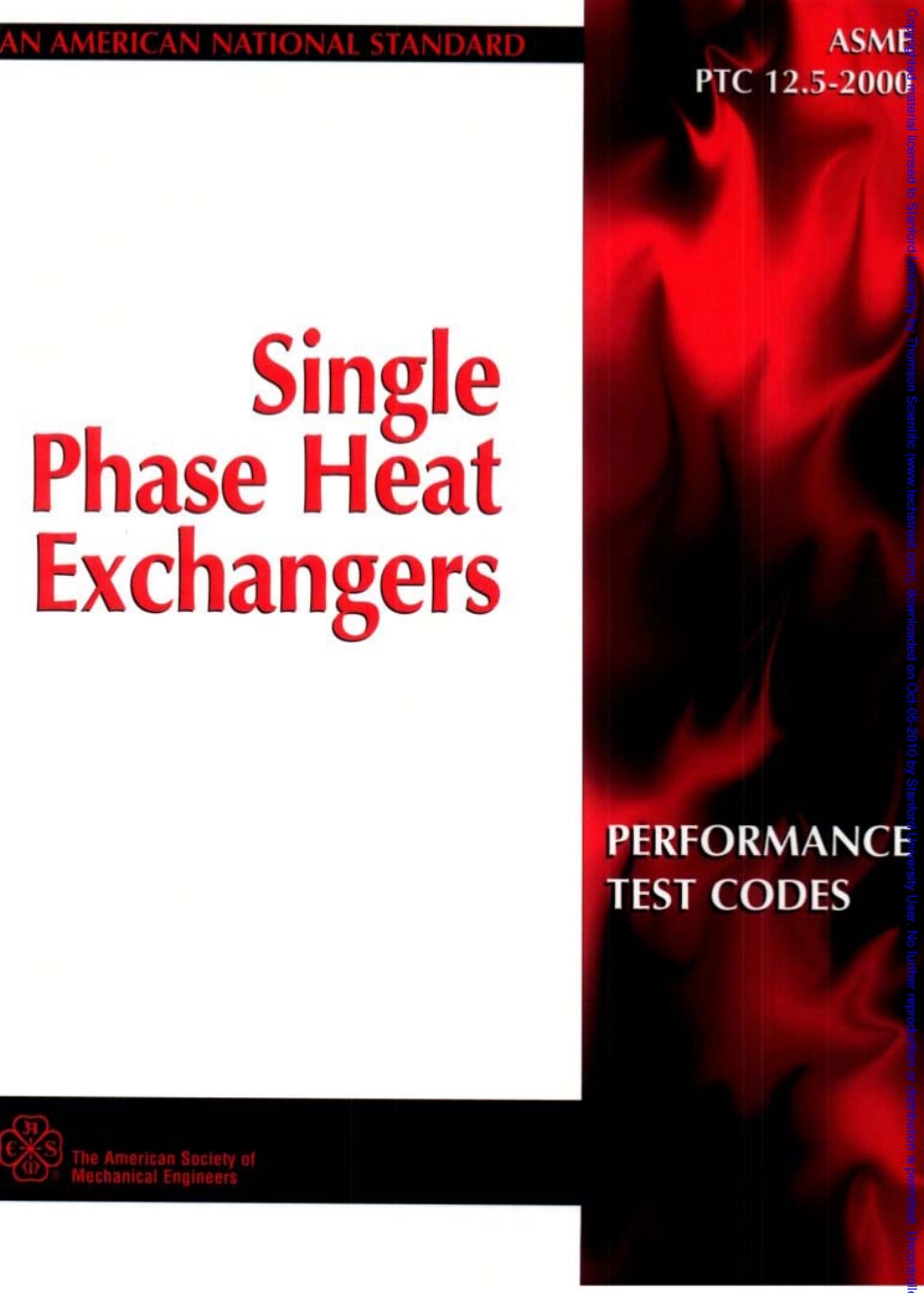 ASME PTC12.5_2000_Single Phase Heat Exchangers.pdf_第1页