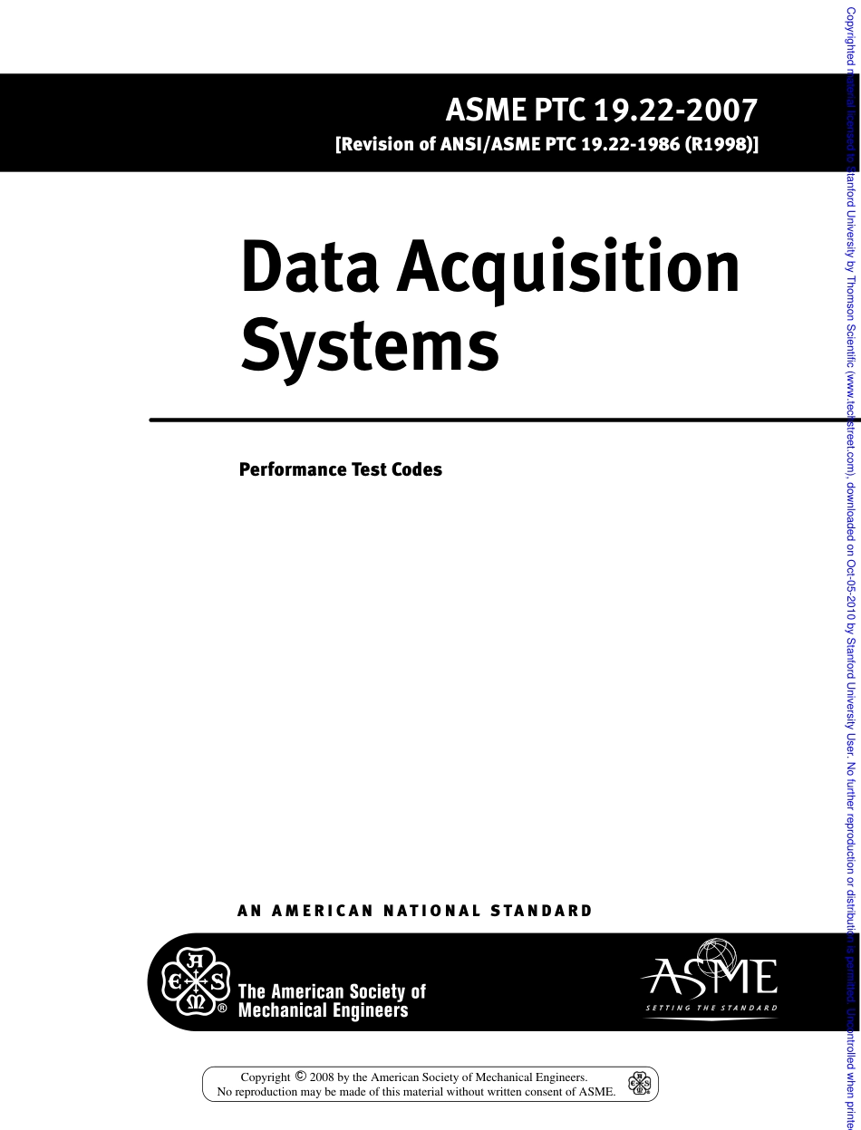 ASME PTC19.22_2007_Data Acquisition Systems.pdf_第1页