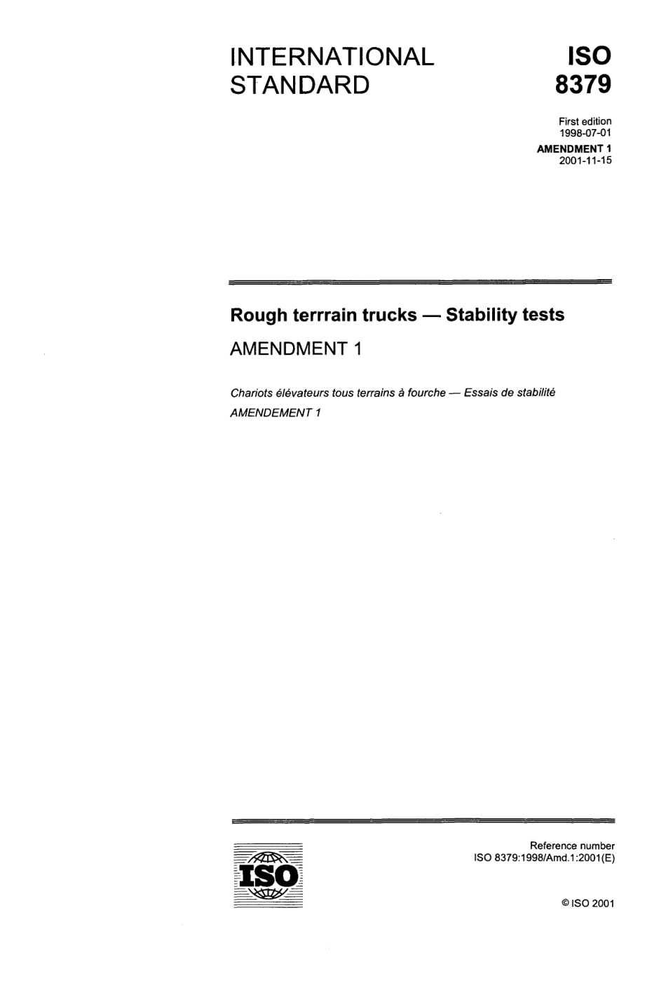 ISO 08379-1998 + amd1-2001 scan.pdf_第1页