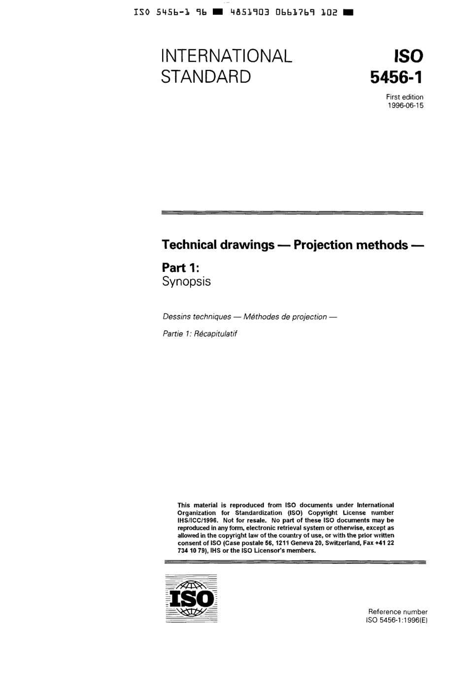 ISO 05456-1-1996 scan.pdf_第1页