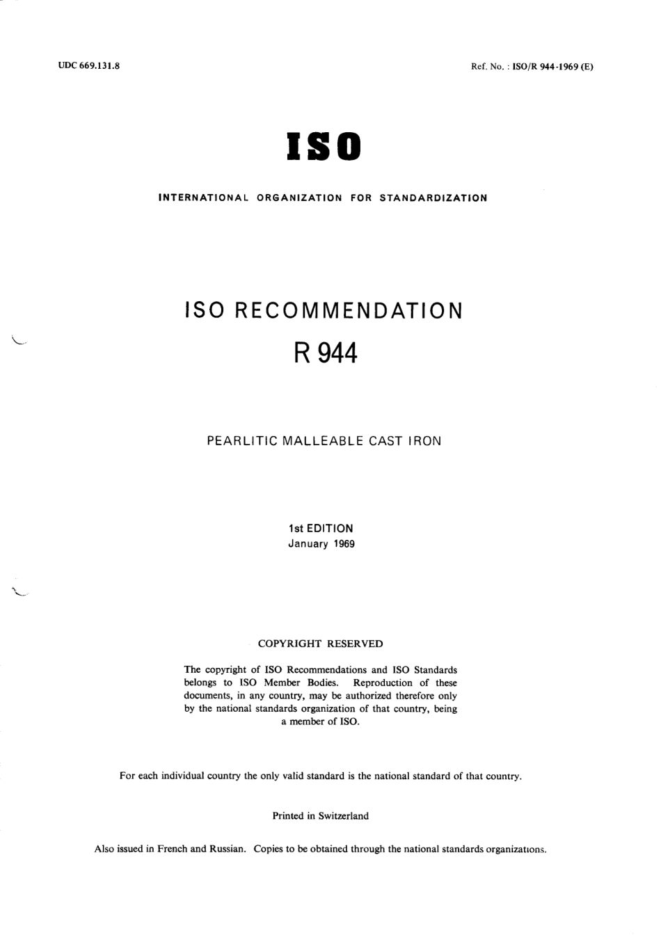 ISO R 00944-1969 scan.pdf_第1页