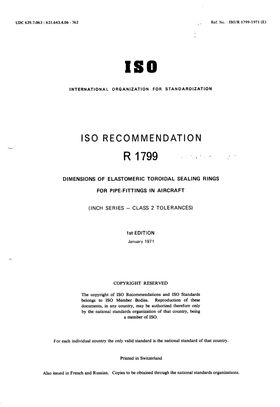 ISO R 01799-1971 scan.pdf_第1页