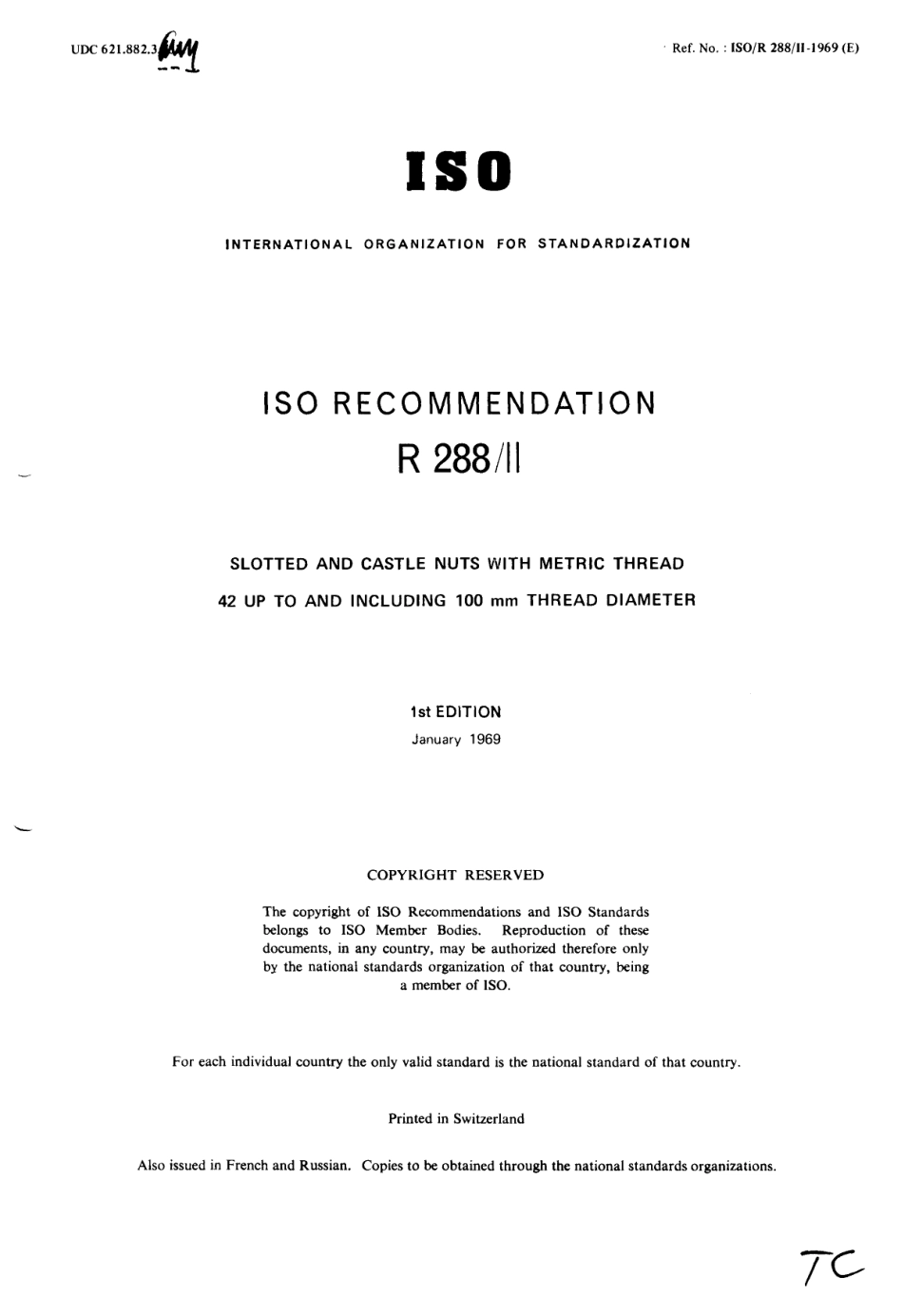 ISO R 00288-2-1969 scan.pdf_第1页