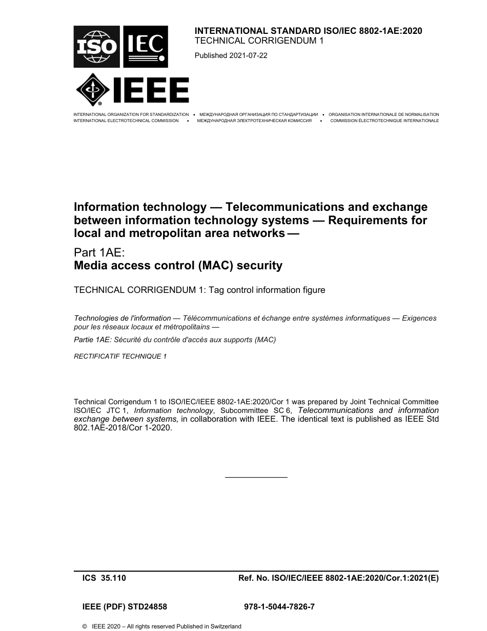 ISO IEC IEEE 08802-1AE-2020 cor1-2021.pdf_第1页