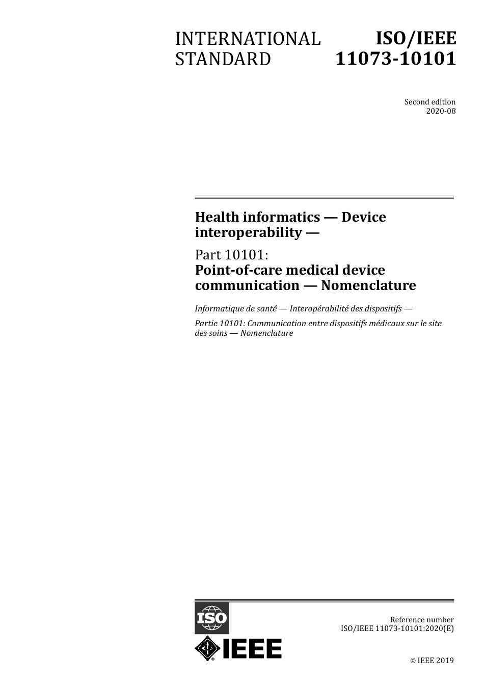 ISO IEEE 11073-10101-2020.pdf_第1页