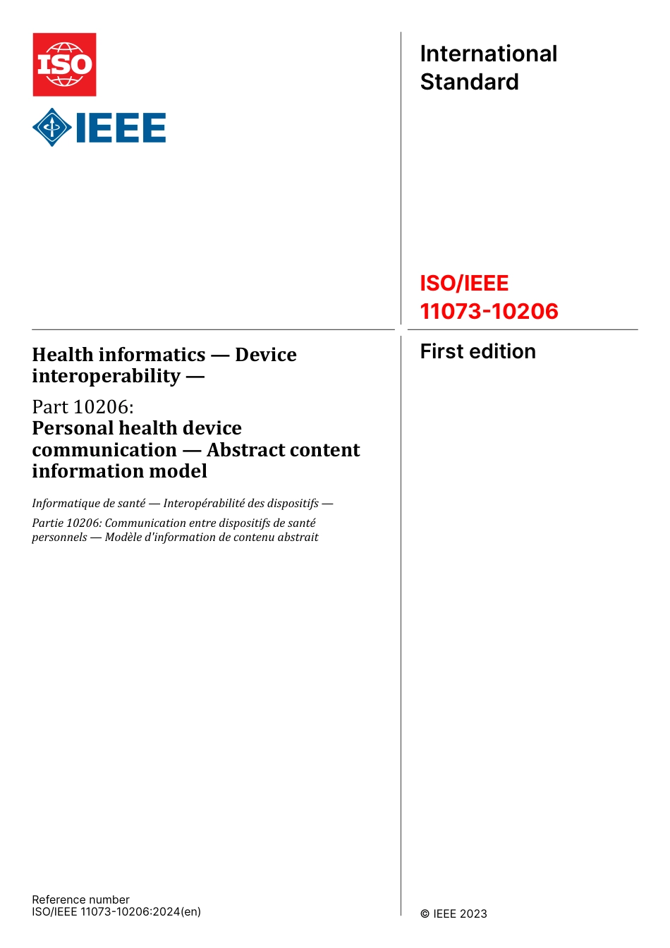 ISO IEEE 11073-10206-2024.pdf_第1页