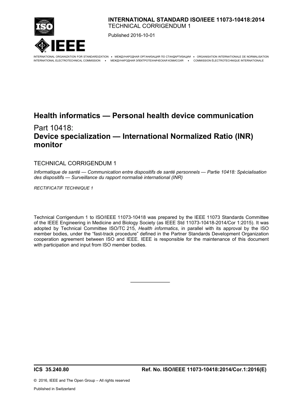 ISO IEEE 11073-10418-2014 cor1-2016.pdf_第1页