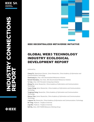 IEEE decentralized metaverse initiative - Global Web3 Technology Industry Ecological Development Report 2023.pdf