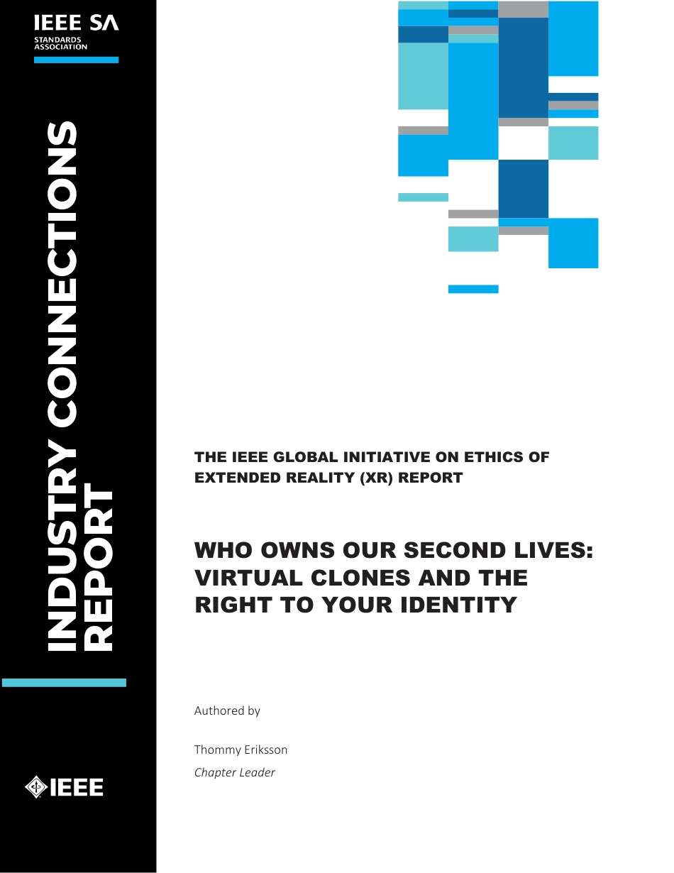 Who owns our second lives - Virtual clones and the right to your identity 2021.pdf_第1页