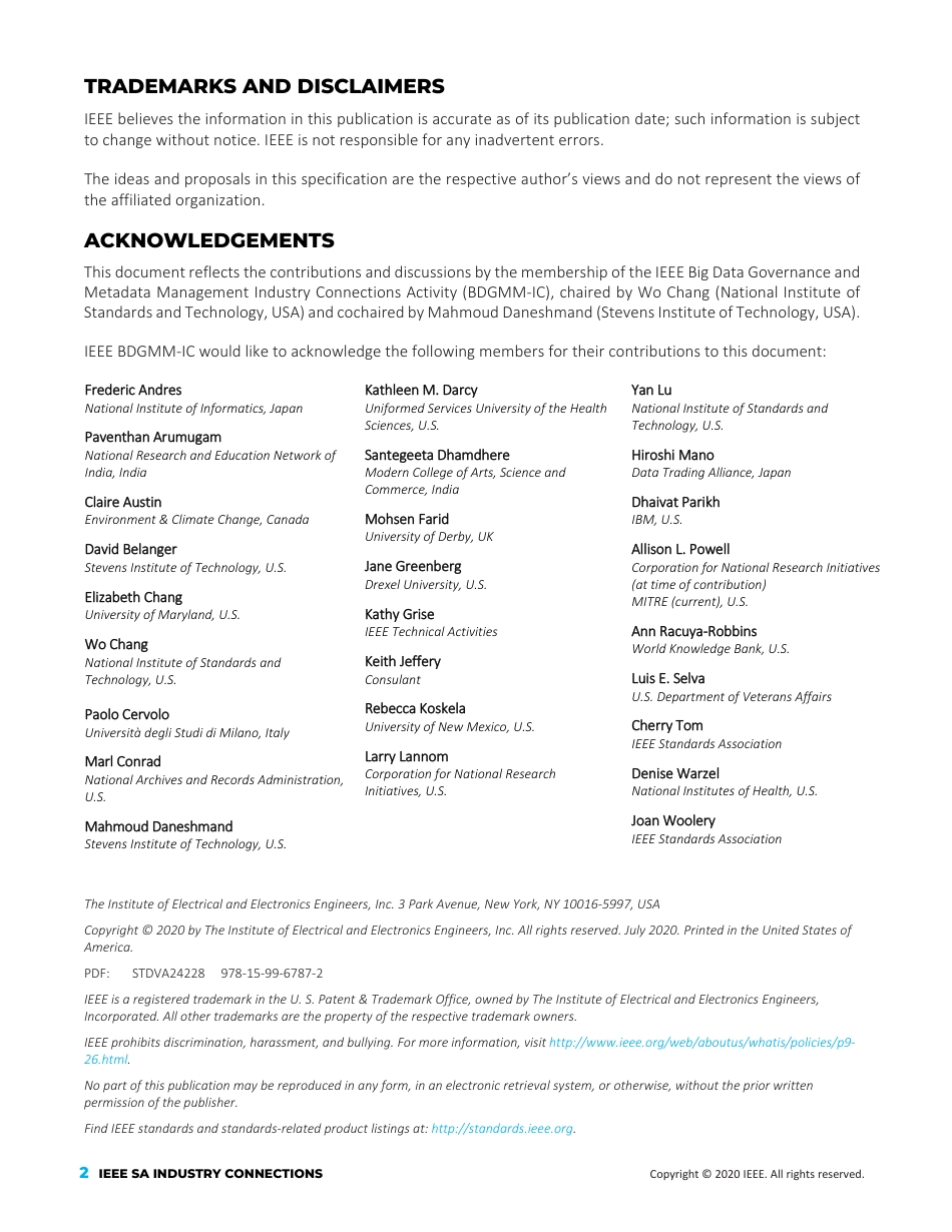 IEEE Big Data Governance and Metadata Management - Standards roadmap 2020.pdf_第2页