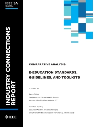 Comparative Analysis - E-Education Standards, Guidelines, and Toolkits 2023.pdf