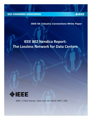 IEEE 802 Nendica Report - The Lossless Network for Data Centers 2018.pdf