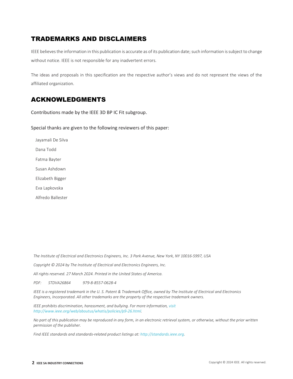 IEEE 3DBP industry connections - Position, posture, and pose definitions for 3D body processing 2024.pdf_第2页